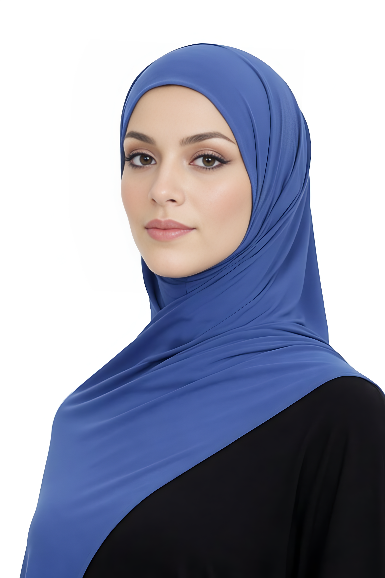Liquid Jersey Hijab - Sapphire Mist Blue -