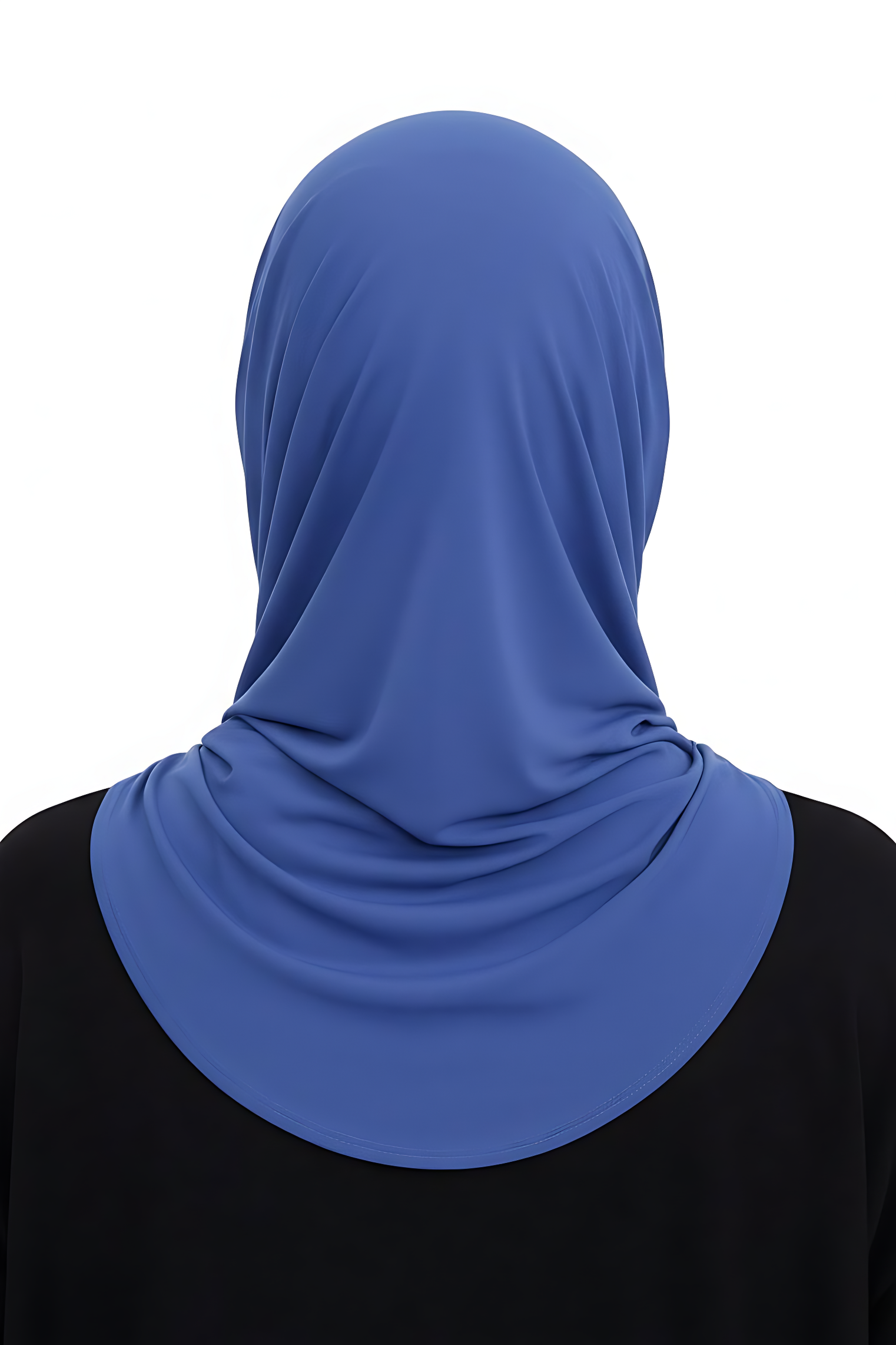 Liquid Jersey Hijab - Sapphire Mist Blue -