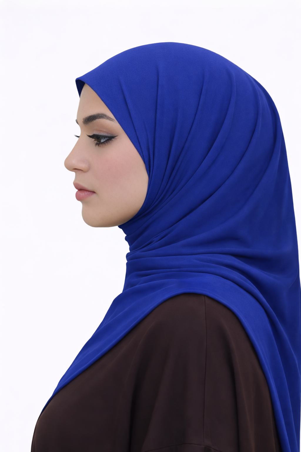 Liquid Jersey Hijab - Royal Blue -