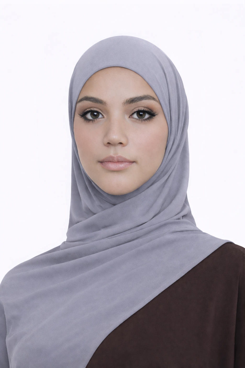 Liquid Jersey Hijab - Pearl Grey -